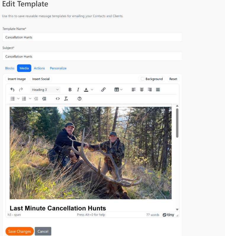 Message Composer